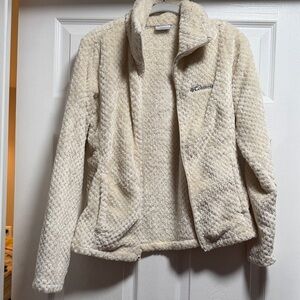 Columbia Women's Off-White Teddy Jacket